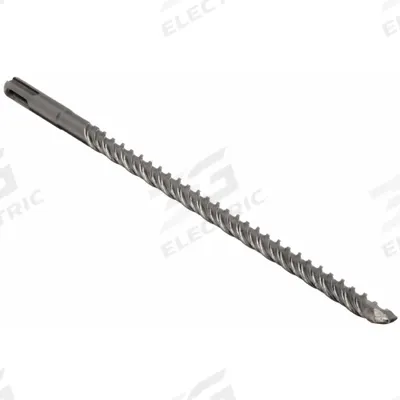 BOSCH Rotary Hammer Drill: 3/8 in Drill Bit Size, 10 in Max Drilling Dp, 12 in Overall Lg - SDS-Plus Concrete & Masonry Drill Bits