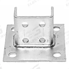 Strut Channel Fitting: 1 5/8 in x 3 1/4 in For Strut Channel Size, Hot Dipped Galvanized, 8 Holes (MPN V70SQHDG). Key specifications — For Strut Channel Size: 1-5/8 in x 3-1/4 in; Manufacturer Part Number: V70SQHDG; Brand: VAST; Material: Steel; Finish: Hot Dipped Galvanized.