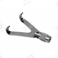 SHIMPO V-Hook Adapter: V-Hook Adapter, MFD-02/MFD-03/MFD-04/MFD-05/MFD-06, Mechanical Force Gauges (MPN FG-M6FKL-AL). Key specifications — Product Type: V-Hook Adapter; Compatible with Manufacturer Model Number: MFD-05; Compatible Product Type: Mechanical Force Gauges; Brand: SHIMPO.