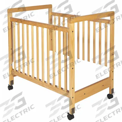 FOUNDATIONS Compact Size Crib: 39 in Overall Lg, 26 1/4 in Overall Wd, 38 in Overall Ht - Cribs