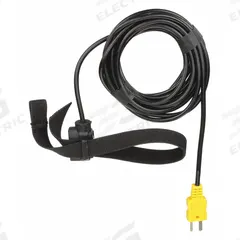 COOPER ATKINS Pipe Strap Surface Temperature Probe: -25°F to 300°F /-32°C to 149°C, ±2.5°F/1.4°C (MPN 54011-K). Key specifications — Brand: COOPER ATKINS; Cable Material: Polyurethane Outer Jacket; Cable Length: 10 ft; Accuracy: ±2.5 °F/1.4 °C; Process Mounting Connection: Strap.