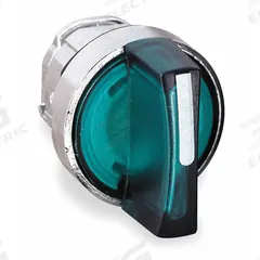 SCHNEIDER ELECTRIC Short-Handled Selector Switch: 22 mm Panel Mount Size, 3 Positions, Series XB4 (MPN ZB4BK1833). Key specifications — Action: Maintained/Maintained/Momentary; Cam: No Cam Included; Brand: SCHNEIDER; Switch Bezel Material Type: Metallic.