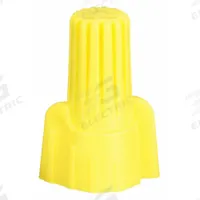 APPROVED VENDOR Twist-On Wire Connectors: Yellow, Wire Sizes 18 AWG – 10 AWG, 600 V, 100, PK (MPN 5UYJ7). Key specifications — Brand: APPROVED VENDOR; Maximum Wire Combination: (2) 12 AWG with (1) 14 AWG; Manufacturer Part Number: 5UYJ7; Minimum Wire Combination: (2) 18 AWG.