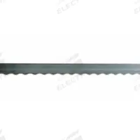 STARRETT Band Saw Blade: Cardboard/Cork/Foam/Paper/Rubber/Soft Plastic, 11 ft 8 in, 3/4 in Blade Wd (MPN 93717-11-08). Key specifications — attr1097903: Rubber; attr1097918: STARRETT; attr1211723: 11 ft 8 in.