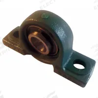 NTN Pillow Block Bearing: 1 in Bore, Cast Iron, Set Screws, 1 47/64 in Shaft Ht, 6.259 in Overall Lg (MPN UCPX05-100D1). Key specifications — Brand: NTN; Mounting Bolt Size: 1/2 in; System of Measurement: Inch.