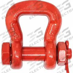 CROSBY Sling Shackle: Sling Shackle, 41,000 lb Working Load Limit, 4 in Compatible Sling Wd, Red (MPN 1020529). Key specifications — Body Color: Red; Brand: CROSBY.