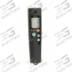 TESTO Carbon Monoxide Detector: Custom Alerts/Hands Free Operation, Carbon Monoxide, Sound, LCD (MPN 0632 3173). Key specifications — attr1000617: 0632 3173; attr1000624: TESTO; attr1000626: LCD; attr1000629: Adjustable Audible Alarm; attr1000630: Earbuds; attr1000647: ±10 % of Reading(+30 to +1999ppm); attr1000648: Battery; attr1028581: Sound.