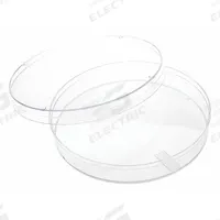 Petri Dish: 100 mm Dia, 15 mm Overall Ht, No Surface Treatment, Polystyrene, Sterile, Clear (MPN 229697). Key specifications — Material: Polystyrene; Brand: CELLTREAT; Surface Type: No Surface Treatment.