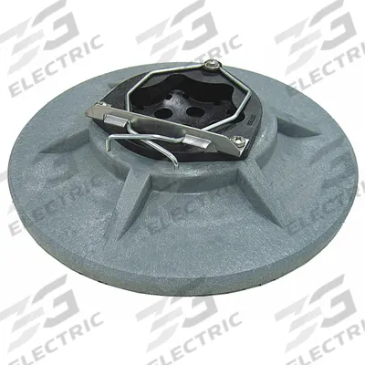 TENNANT Pad Driver: 14 in Pad/Brush Size, Round, 14 1/8 in Dia, 28 in Fits Machine Size - Pad Drivers