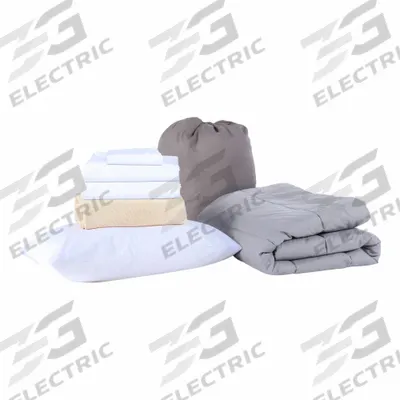 MARTEX Bed and Cot Sheets: Silver, 100% Cotton Fabric Material, T200 - Bedding & Bath Linen Sets