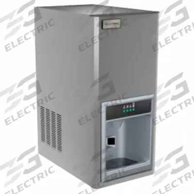 ICE-O-MATIC Ice Maker/Dispenser: Nugget, 273 lb Ice per Day, Air Cooled, 34 3/8 in Ht - Combination Ice Machines & Dispensers