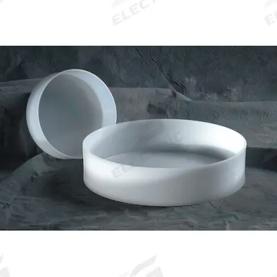APPROVED VENDOR Lab Tray: Round, HDPE, 16.68 L, 18 in Overall Lg, 18 in Overall Wd - Round Lab Trays