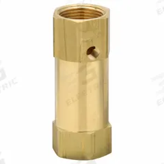 CONRADER Check Valve: In Line, Brass, 1 in (F)NPT, 1 in (F)NPT, 500 psi Max. Pressure (MPN CLB1). Key specifications — attr291949: 1 in (F)NPT; attr291950: 1 in (F)NPT; attr291957: Brass; attr294749: CONRADER.