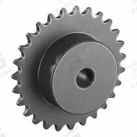 TSUBAKI Sprocket: One-Sided Hub, For Single Strands, 35, 27 Teeth, 3.23 in Pitch Dia, Steel (MPN 35B27). Key specifications — Brand: TSUBAKI.