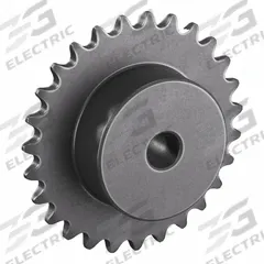 TSUBAKI Sprocket: One-Sided Hub, For Single Strands, 35, 27 Teeth, 3.23 in Pitch Dia, Steel (MPN 35B27). Key specifications — Brand: TSUBAKI.