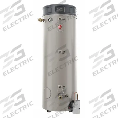 RHEEM Commercial Gas Water Heater: Natural Gas, Low NOx, 100 gal, 250,000 BTU - Powered-Vent Commercial Gas Water Heaters