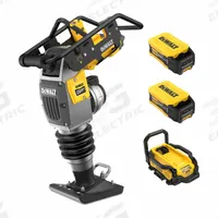 DEWALT Rammer: POWERSHIFT™ Platform, 13 5/16 in Plate Lg, 11 in Plate Wd, 2136 lbf (MPN DCPS660AG2). Key specifications — Water Tank Included: No; Battery Capacity: 10 Ah; Compacting Force: 2136 lbf; Brand: DEWALT.