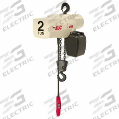 COFFING Electric Chain Hoist: H4 - Heavy Duty, 115V AC, Hook Mounted - No Trolley, 1 Speeds, 8 fpm (MPN JLC4008120). Key specifications — Brand: COFFING; Operating Voltage: 115V AC; Headroom Clearance: 28 in - 30 in.