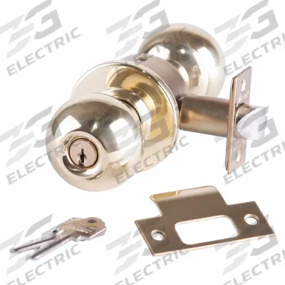 ARROW Door Lockset: Office Knob Locksets, Brass, Interchangeable Core