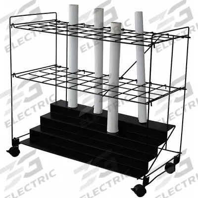 APPROVED VENDOR Roll File: 36 Compartments, For 3 1/2 in Tube Dia, 35 3/8 in Overall Wd - Furnishings, Appliances and Hospitality