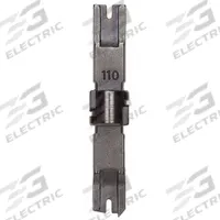 OK INDUSTRIES Punch Down Tool Blade: EPD-914110, 23Z411, 110, Punch Down Tools (MPN EPB-110). Key specifications — attr510658: 110; attr511277: Punch Down Tool Blade; attr511279: Punch Down Tools; attr542225: EPD-914110; attr542228: Nickel-Plated; attr424142: OK INDUSTRIES.