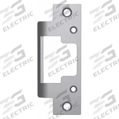 HES Electric Strike Faceplate: 1 1/4 in Wd - Electric Strike Faceplates