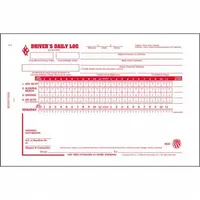 JJ KELLER Driver Logbook: Driver's Daily Log Book, Carbon, English, 2-Ply, 31 Forms, Book (MPN 8533). Key specifications — Forms Included: Monthly Log Summary; Features: For Use with A Separate Driver's Vehicle Inspection Report; Format: Book; Includes Carbon: Carbon; Language: English; Log Type: Driver's Daily Log Book; Ply Count: 2-Ply.