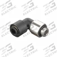 LEGRIS Push-Fit Elbow Fitting: 1/8 in Pipe x 4 mm OD Size, BSPP x Push-to-Connect, 23 mm Overall Lg (MPN 3189 04 10). Key specifications — Brand: LEGRIS.