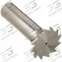 KEO Narrow Keyseat Cutter: High Speed Steel, Straight Tooth, 1" Dia, 1/8" Thick, 12 Tooth (MPN 943-000-571)
