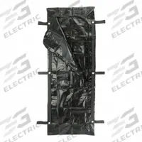 FSI Body Bag: Black, 36 in Overall Wd, Vinyl, 92 1/2 in Overall Lg (MPN F-DISFEMA-B). Key specifications — Brand: FSI; Color: Black; Product Type: Body Bag; Material: Vinyl.