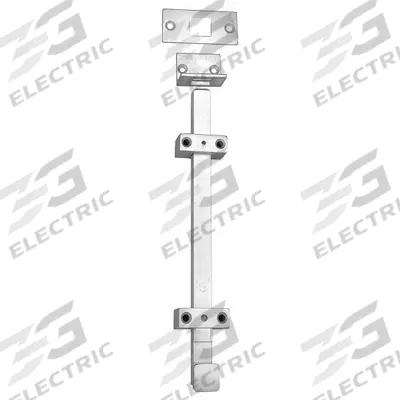 ROCKWOOD Door Bolt: Surface Bolt, 12 in Ht, 2 1/16 in Wd - Door Bolts