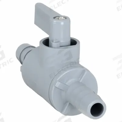 APPROVED VENDOR Manual Two-Way Ball Valve: 3/8 in, PVC, Straight, Barb x Barb - PVC Ball Valves
