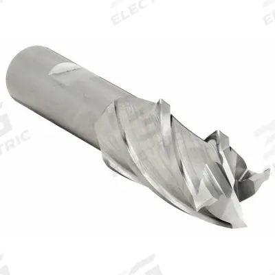 CLEVELAND Square End Mill: High Speed Steel, 4 Flute, 15 mm Mill Dia, 34.92 mm LOC - General Purpose High-Speed Steel Square End Mills