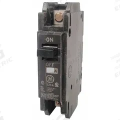 GE Miniature Circuit Breaker: THHQC, 35 A, 120/240V AC, Single Phase, 22kA at 120/240V AC, Std (MPN THHQC1135WL). Key specifications — Amps: 35 A; AC Voltage Rating: 120/240V AC; Phase: Single; Max. AIR Rating: 22kA at 120/240V AC; For Use With: GE Panelboards.