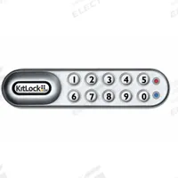CODELOCKS Electronic Keyless Lock: Powder Coated, Cam Latch, 6 in Body Ht, 2 1/2 in Body Wd, Keypad (MPN KL1006KIT-SG-RH-Clean). Key specifications — Finish: Powder Coated; Latch Type: Cam Latch; Brand: CODELOCKS; Manufacturer Part Number: KL1006KIT-SG-RH-Clean.