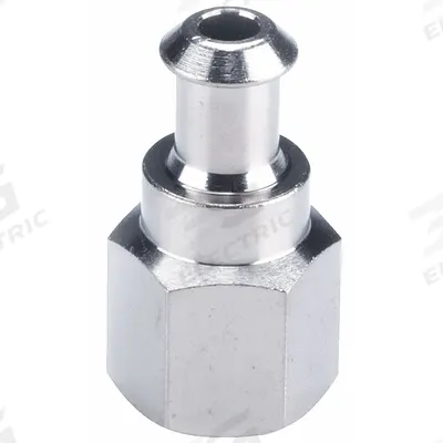 SMC Vacuum Pad Adapter: For 2 mm to 8 mm Pad Size, 4 mm Port Size, 250°C Max Op Temp - Internal Threaded Vacuum Pad Adapters