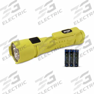 KOEHLER BRIGHTSTAR Flashlight: 325 lm, 7 hr Run Time at Max Brightness, 236 m Max Beam - Flashlights