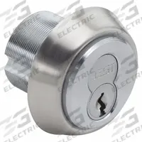 BEST Lockset Cylinder: Mortise, Interchangeable Core, Brass (MPN 1E74C181RP3606). Key specifications — Brand: BEST; Lock Assembly Type: Mortise; Cylinder Core Type: Interchangeable Core Cylinder; Includes: Spacer; Number of Pins: 7.