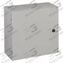 WIEGMANN Enclosure: Steel, 16 in x 16 in x 6 in, NEMA 12/13/3R/4, Solid Cover, Hinged (MPN N412161606C). Key specifications — Closure Method: 1/4-Turn Latch; Brand: WIEGMANN; Knockouts: Not Included.