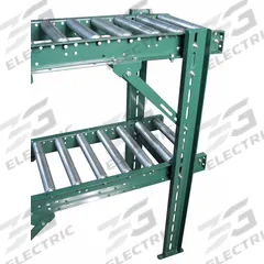 ASHLAND CONVEYOR Conveyor Support Stand: For 31 in Between Frame Wd, 3 3/4 in Min. Ht, 82 in Max. Ht (MPN HMT82B31). Key specifications — Stand Material: Steel; Color: Green; Brand: ASHLAND CONVEYOR.
