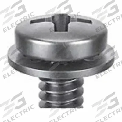 SEMS Screw: Internal Tooth, 1/4"-20 Thread Size, 3/4 in Lg, Stainless Steel - Machine Screws with Internal Tooth Lock Washers