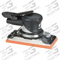 DYNABRADE Air Sheet Sander: Orbital, 0.24 hp, 16 cfm, Non-Vacuum, 8,000 RPM Max, 7 1/4 in Tool Lg (MPN 57800). Key specifications — attr1320331: Palm; attr1320360: DYNABRADE; attr1330282: 7 in x 3-11/16 in.
