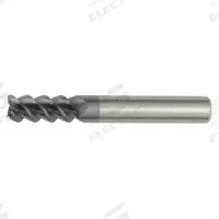 WIDIA HANITA Square End Mill: Carbide, TiAlN Coated, 3 Flute, 4 mm Mill Dia, 11 mm LOC, 57 mm OAL (MPN 460304002RT)