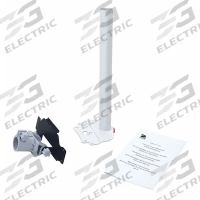 OHAUS Scale Column Kit: 4 in Overall Wd, 14 in Overall Ht - Material Handling