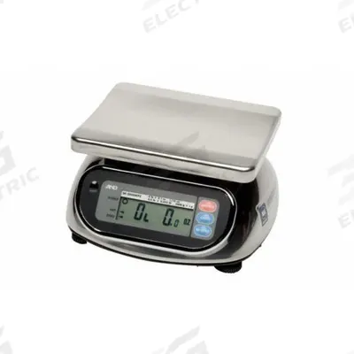 A&D WEIGHING Food Scale: 7 1/2 in Weighing Surface Dp, 9 1/8 in Weighing Surface Wd - Food Scales