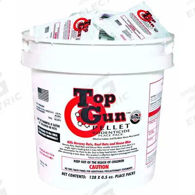 JT EATON Rodenticide: Pail, 4 lb Container Size, Bromethalin, Pellets - Rodenticides
