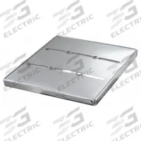 CHICAGO METALLIC Pullman Cover: Pullman Bread Pan Non-Nesting Drop Cover Pan, Aluminized Steel (MPN 44645). Key specifications — Pan Style: Pullman Bread Pan Non-Nesting Drop Cover; Brand: CHICAGO METALLIC; Color: Silver; Material: Aluminized Steel; NSF Certified: No; Number of Slots: 3.
