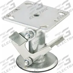 APPROVED VENDOR Floor Lock: For 4 in Wheel Dia, 4 5/8 in Floor Lock Retracted Ht, Steel (MPN 5VP58). Key specifications — Brand: APPROVED VENDOR.