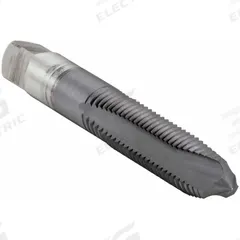 WIDIA GTD Spiral Point Tap: M8x1.25 Metric, D5, 2 Flute, Plug Chamfer, TiCN Coated High Speed Steel (MPN 19008)