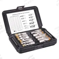 APPROVED VENDOR Annular Cutter Set: 1 in Max Cutting Dp, Pilot Pin Included, Bright (Uncoated) (MPN 4THF6). Key specifications — attr253884: Yes; attr253885: Bright (Uncoated); attr253886: High Speed Steel; attr253887: Weldon Flat; attr253888: Fractional Inch; attr253891: 9/16 in; attr277149: APPROVED VENDOR.